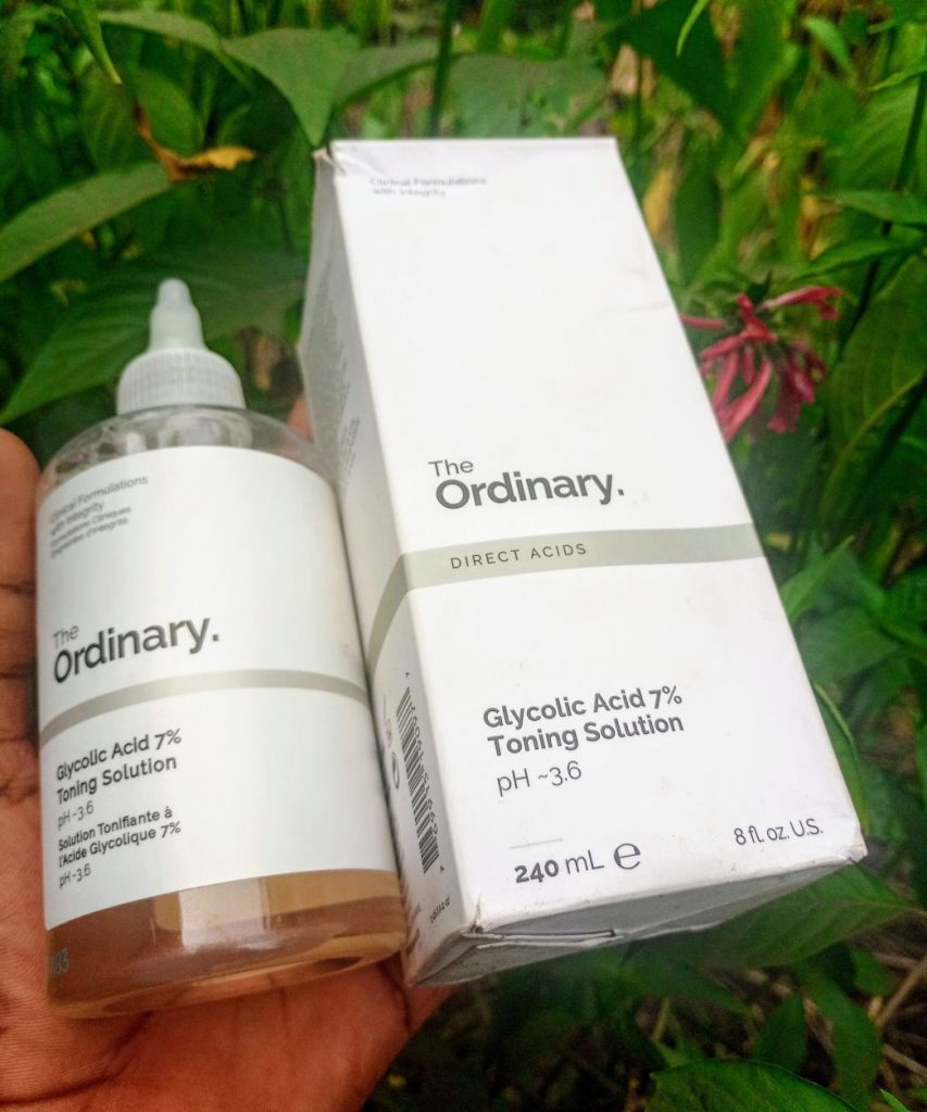 The Ordinary Glycolic Acid 7% Toning Solution review