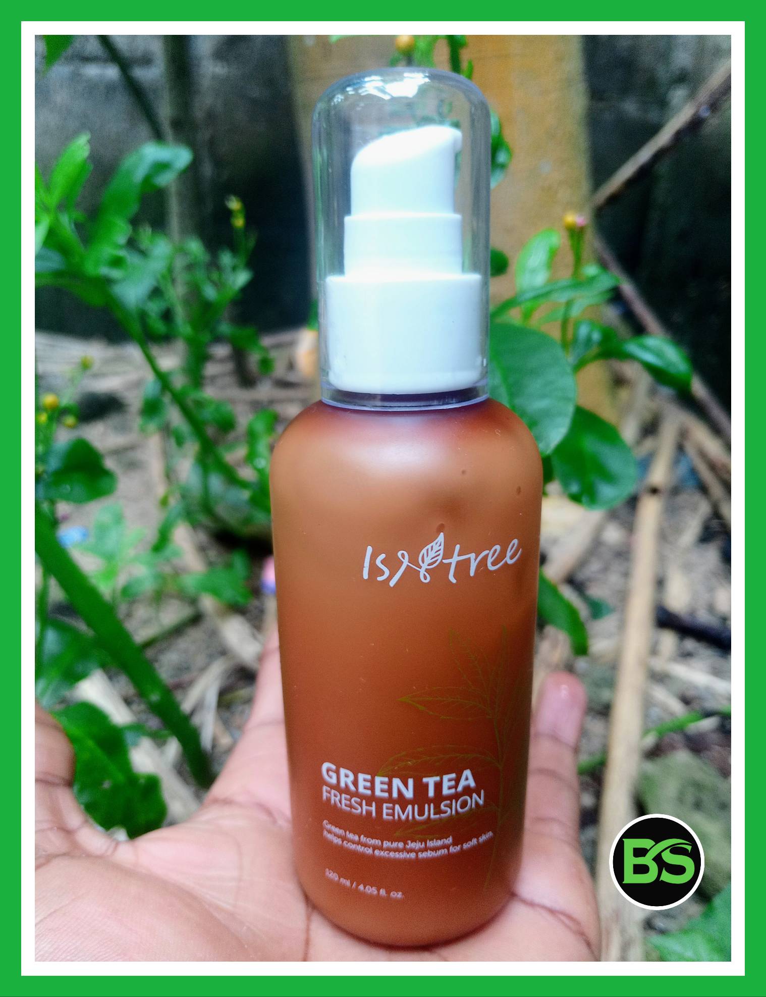Isntree Green Tea Fresh Emulsion review 