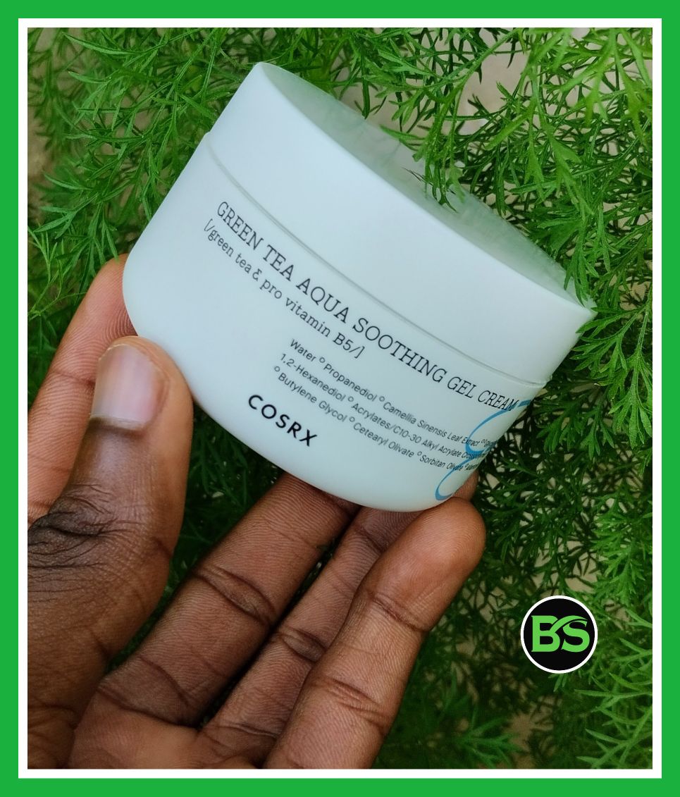 COSRX Green Tea Aqua Soothing Gel Cream review 